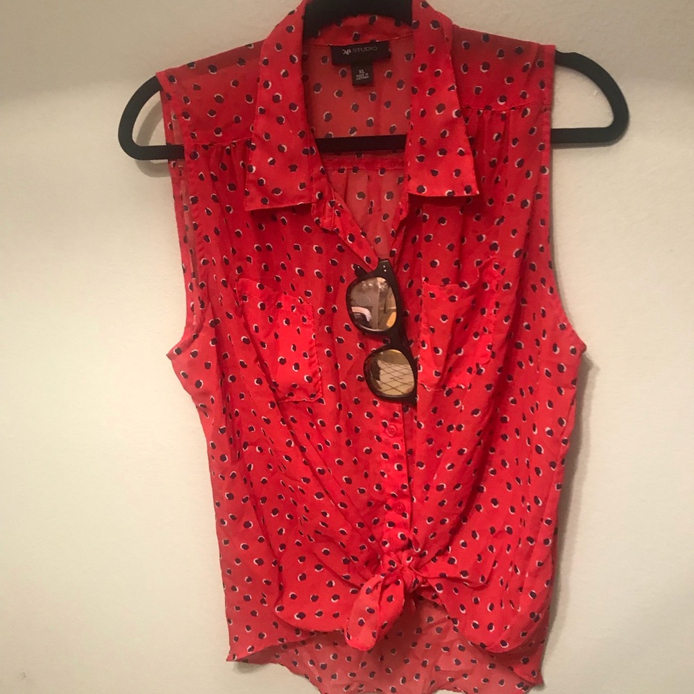 Vintage sheer top!